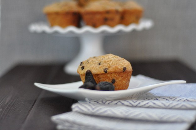 Hazelnut Chocolate Fig Muffins