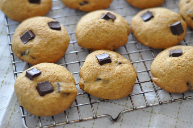 Sweet Potato Chocolate Chip Cookies