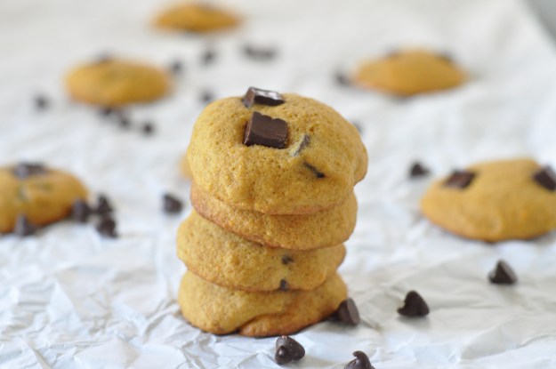 Sweet Potato Chocolate Chip Cookies