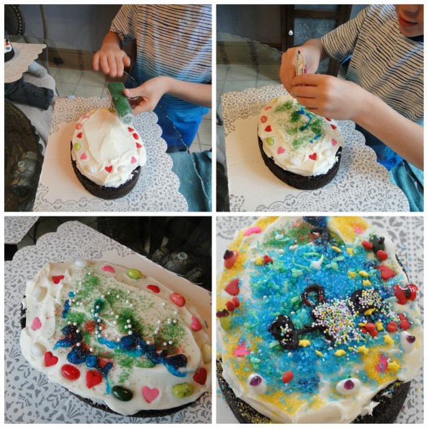 Jack Cake Decorating Collage