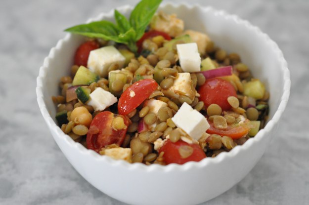 Mediterranean Lentil Salad