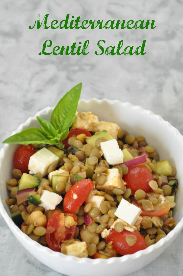 Mediterranean Lentil Salad
