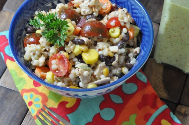 Couscous Salad with Lime Vinaigrette