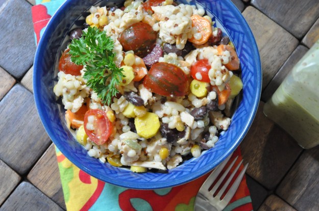 Couscous Salad with Lime Vinaigrette