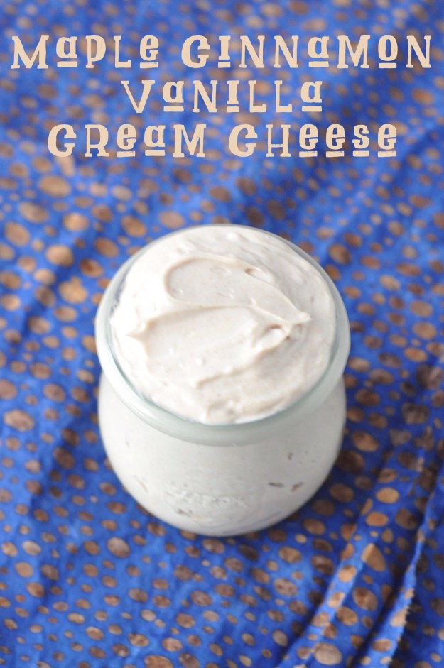 Maple Cinnamon Vanilla Cream Cheese