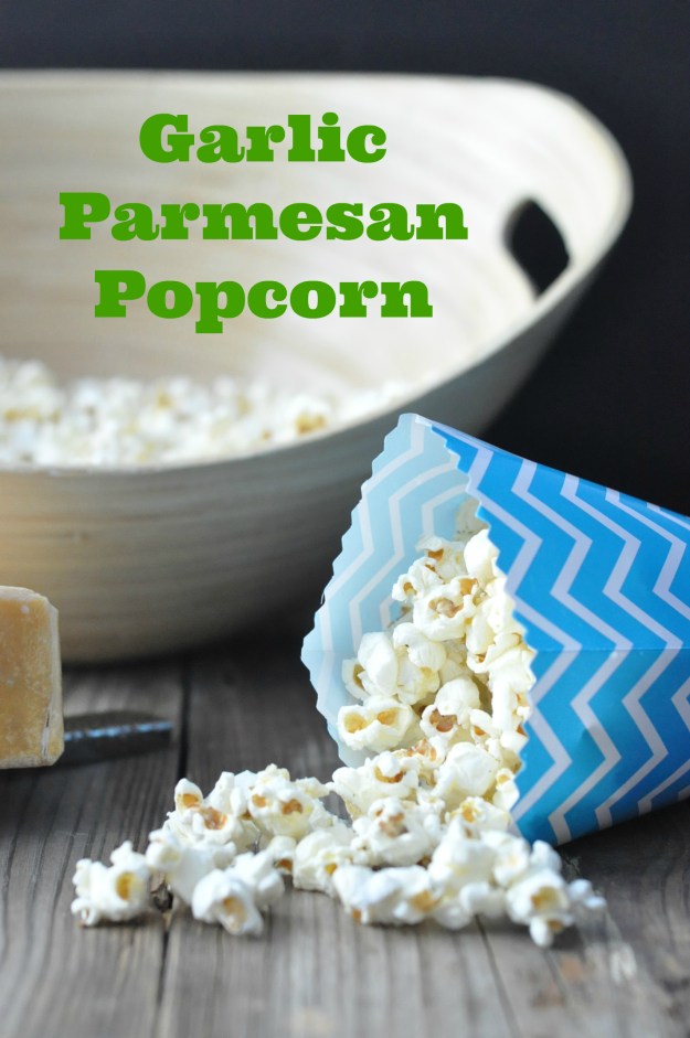 Garlic Parmesan Popcorn