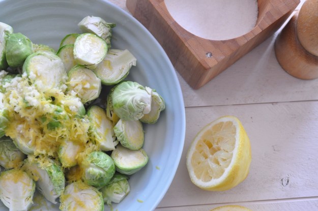 Garlic Parmesan Brussels Sprouts