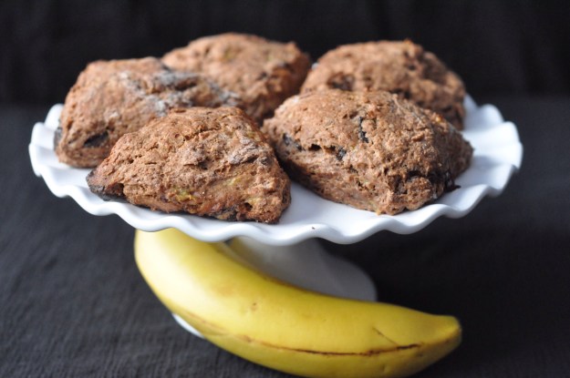 Banana Chocolate Chunk Scones
