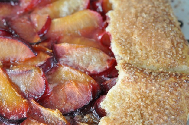 Almond Plum Crostata