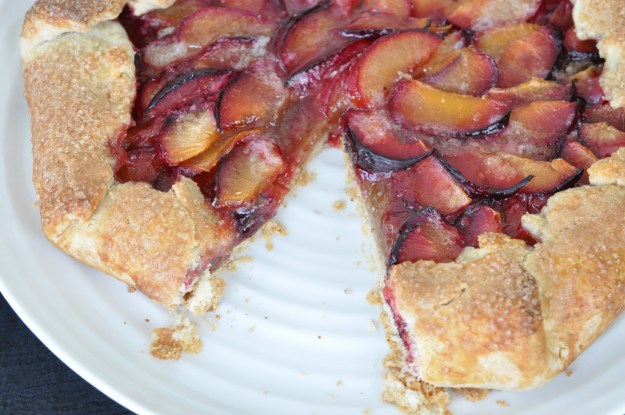 Almond Plum Crostata
