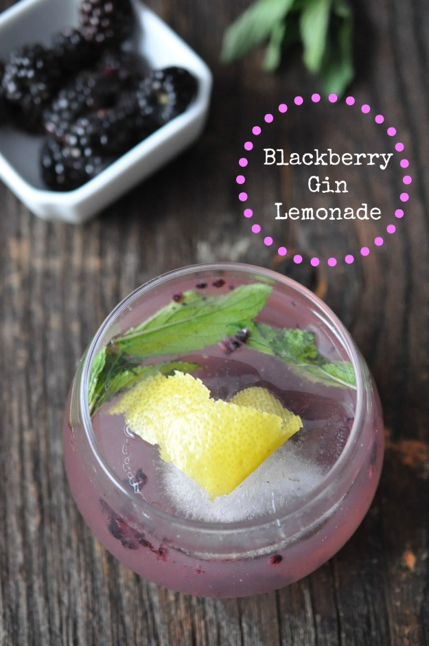 Blackberry Gin Lemonade