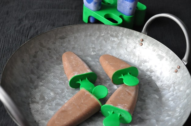 Dark Chocolate Coconut Ice Pops